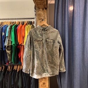 Vintage Dickies Camouflage Button Up Jacket